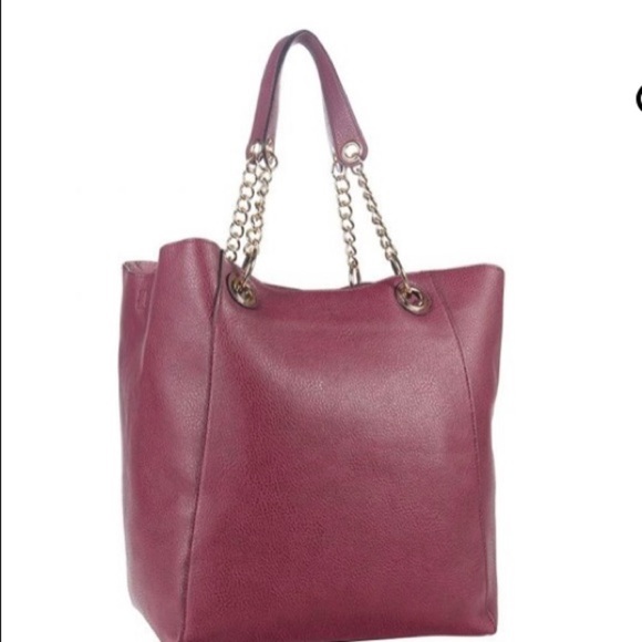 Steve Madden Handbags | NWT/ Bwilde Flat Tote Wine – Womens - Picture 3 of 4